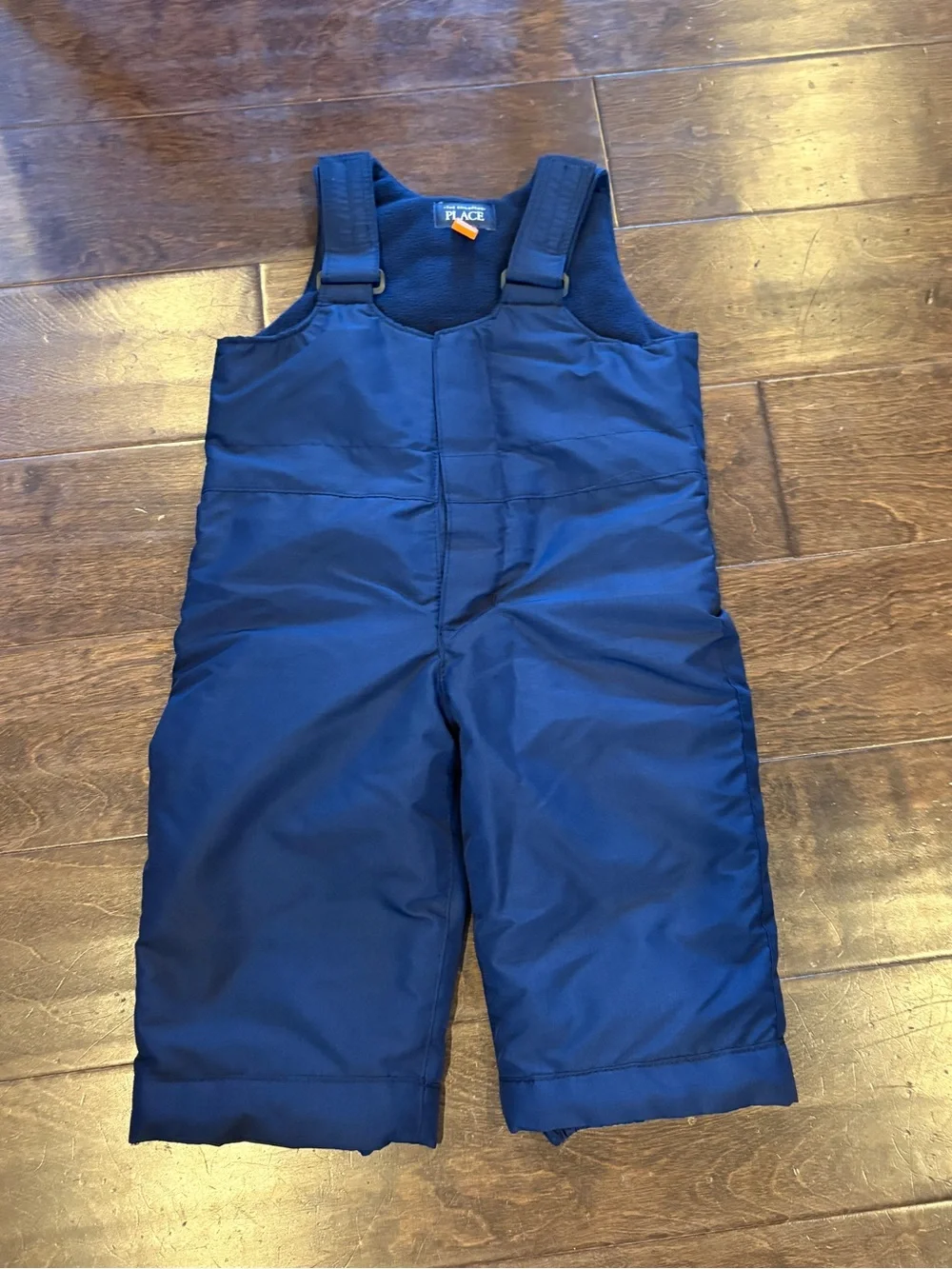 The Children’s Place navy blue thick fleece lined bib snowpants